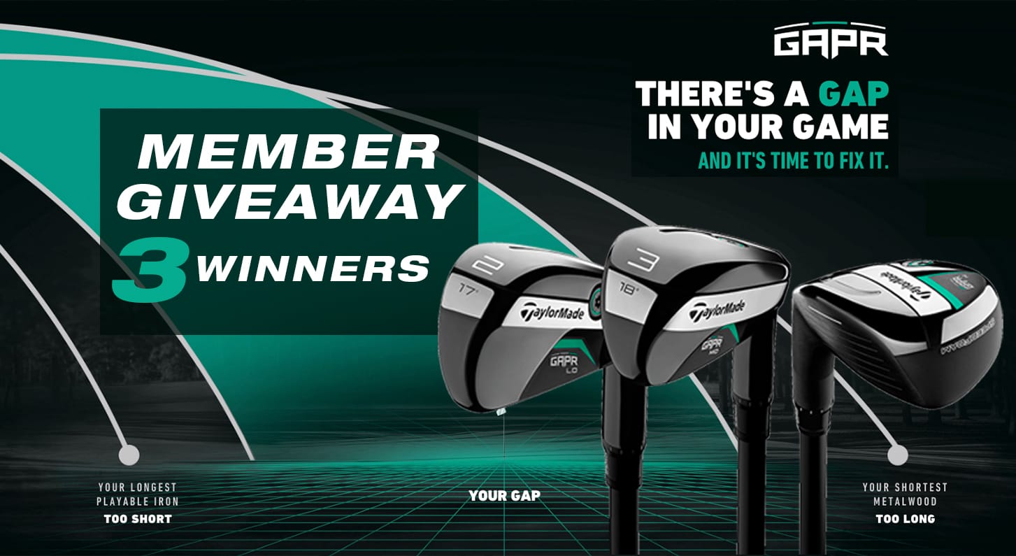 taylormade GAPR giveaway