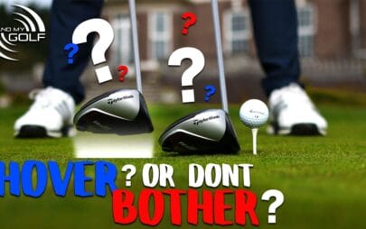 Can hovering the golf club lead to longer drives?