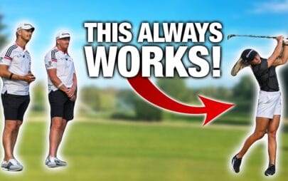 LPGA Tour star reveals how to hit a draw AND fade with your irons