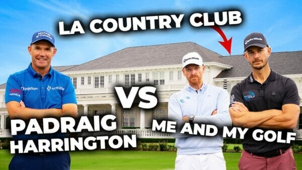 Can we beat former US PGA champ Padraig Harrington in a 9 hole match at LACC?!