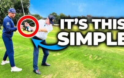 Fix your overswing by copying THIS drill from Tiger